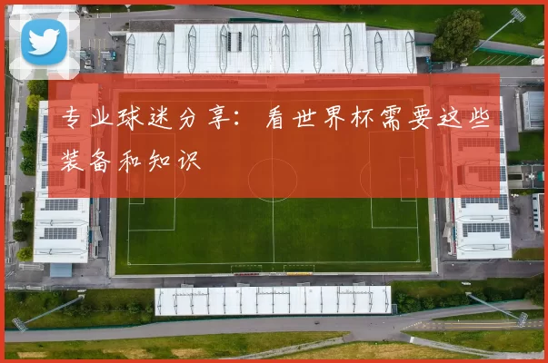 专业球迷分享:看世界杯需要这些装备和知识