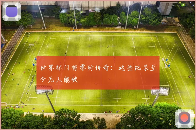 世界杯门将零封传奇：这些纪录至今无人能破